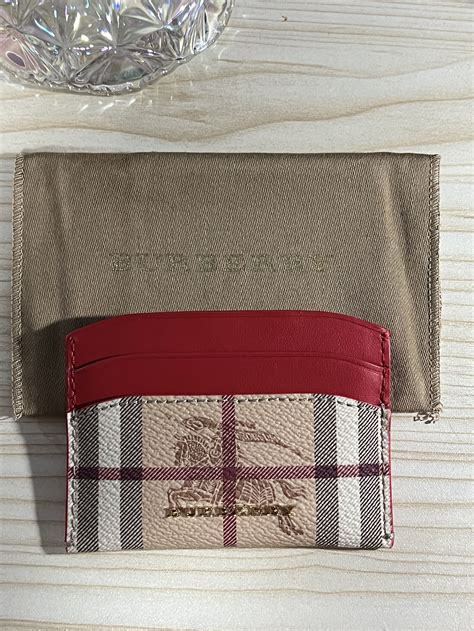 burberry card holde|authentic Burberry card holder wallet.